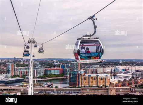 The Emirates Air Line Cable Car Hi Res Stock Photography And Images Alamy