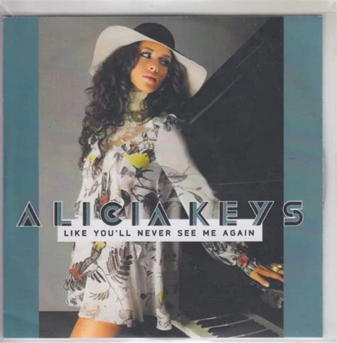 Alicia Keys Like You Ll Never See Me Again Promo Vg Eur