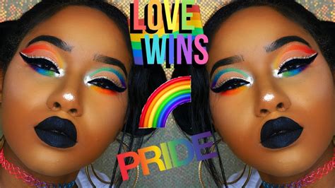 Love Wins Dramatic Lgbtq Pride Month Makeup Tutorial 🌈 Youtube