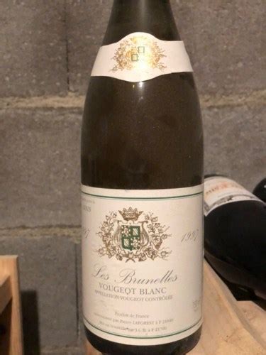 Pierre Laforest Les Brunelles Vougeot Blanc Vivino Australia