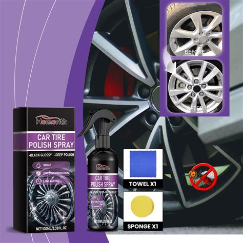 Efficient Automobile Tire Polishing Agent Long Lasting Water Proof And Household Essentials