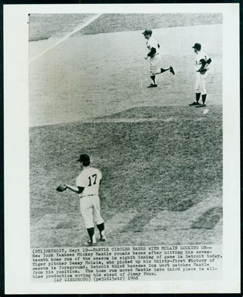 Mickey Mantle Home Run Photos