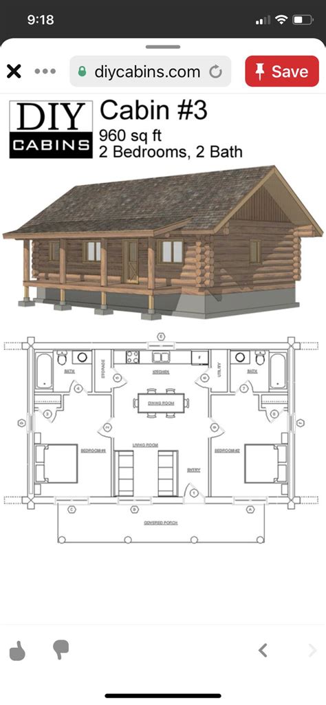 Log Cabin Floor Plans and Design