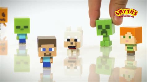 Minecraft Mob Head Mini Figures Assortment Smyths Toys Youtube