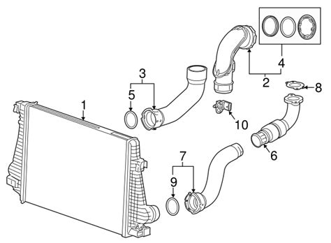 Intercooler Outlet Air Tube Gm Gm Wholesale Direct