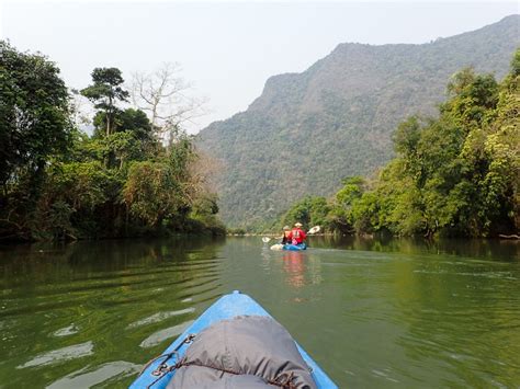 Kayaking in Vang Vieng, Laos: Better than Tubing