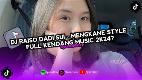 Dj Raiso Dadi Siji Masddho Ft Linda Mengkane Full Bass Kendang Youtube