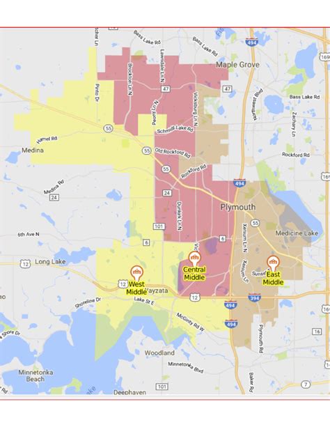 Wayzata School District Map - San Antonio Map