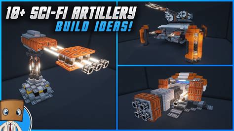 10 Sci Fi Artillery Build Ideas For Minecraft Download Youtube