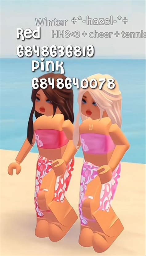 Beach 🏄‍♀️ 🌴 In 2023 Baddie Outfits Ideas Roblox Roblox Coding Clothes