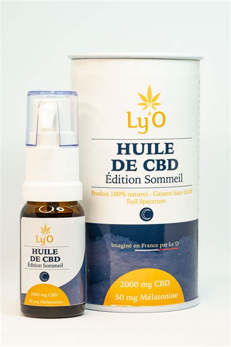 Huile Sublinguale CBD 20 et Mélatonine Officine du CBD