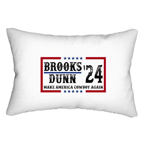 Brooks And Dunn For President Lumbar Pillows Brooks And Dunn 2024 Sold By Gigi Whitehead Sku