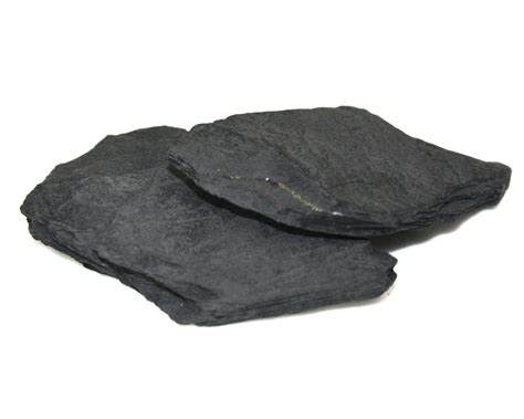 Black-Gray Slate Metamorphic Rock 1-2 inches - 2 Pieces: Amazon.com ...