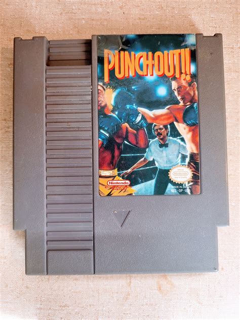 Nintendo Nes Punch-out Authentic - Etsy