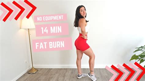 14 Min Full Body Fat Burn Workout At Home No Equipment No Repeat