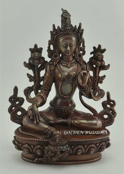 Tibetan Dolma Statue Height 85 Fine Hand Carved Details