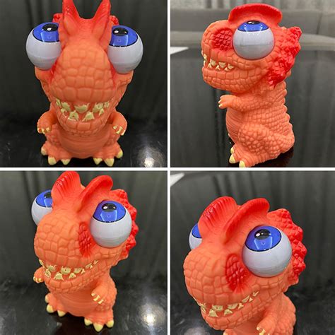 Blasting Eye Dinosaur Dragon Q Version Of Dinosaur Doll Decompression