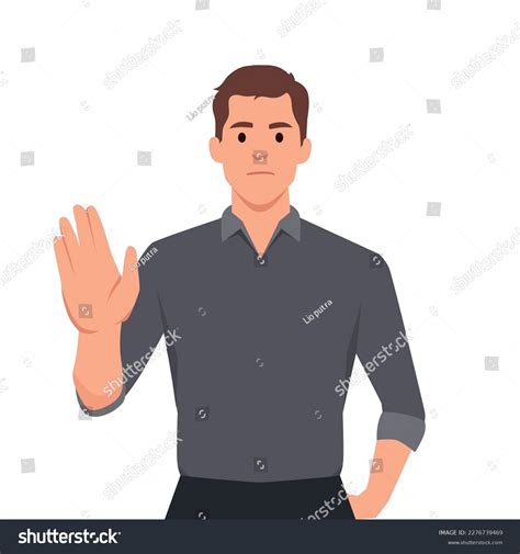 4105 Man With Sign Saying No Images Stock Photos And Vectors