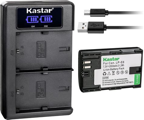 Amazon Kastar Pack Lp E Battery And Lkd Usb Charger