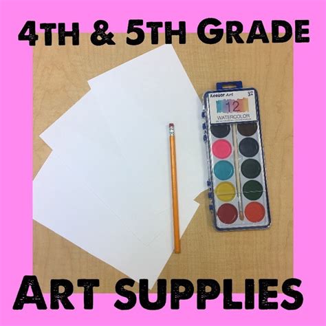 Art Supply Kits - MS. REYNOLDS CLASSROOM CANVAS