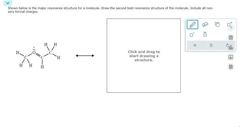 Solved Shown Below Is The Major Resonance Structure For A Chegg