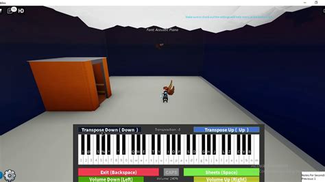 Piano Roblox Bethoven Y Minecraft Youtube