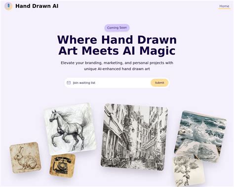 Ai Enhanced Hand Drawn Art