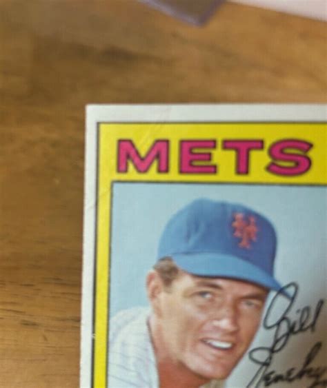 1967 Topps 581 Tom Seaver Bill Denehy RC Has A CREASE Upper Left