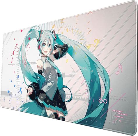 Jp 初音ミク マウスパッド ゲーミングマウスパット クロス表面 大型サイズ 超大型 大型 ゲーミング スムーズ 光学式