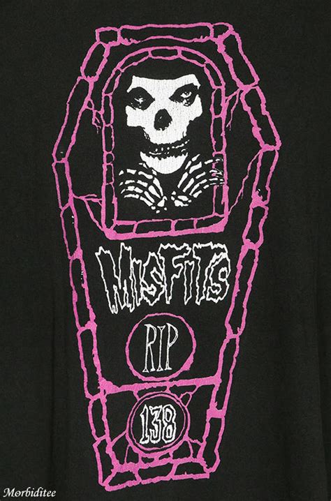 Misfits T Shirt Rip 138 Vintage Rare Faded Black Tee Shirt Etsy