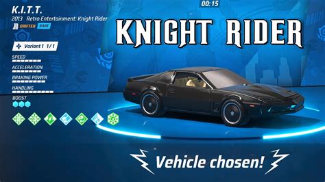 Hot Wheels Unleashed Turbocharged K I T T Knight Rider Track