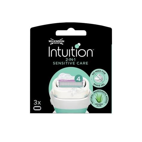 Wilkinson Sword Intuition 2in1 Sensitive Care Lames De Rasoir Pou