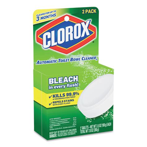 CLO30024CT Clorox Automatic Toilet Bowl Cleaner Zuma