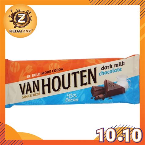 Van Houten Dark Milk Chocolate Bar G Shopee Philippines