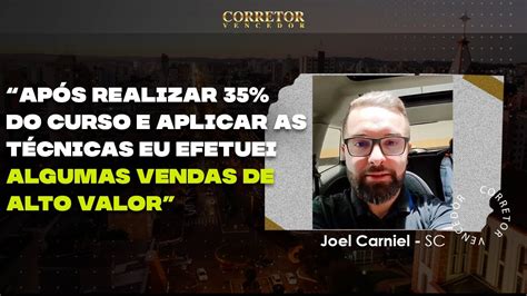 Joel Carniel Ap S Realizar Curso E Aplicar As T Cnicas Eu Virei