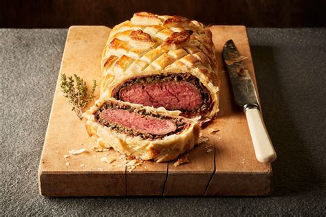 Welsh Beef Wellington With A Port Mushroom Sauce Castell Howell