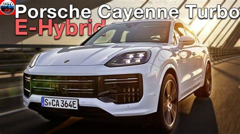 New 2024 PORSCHE CAYENNE Turbo E Hybrid FIRST LOOKer Exterior