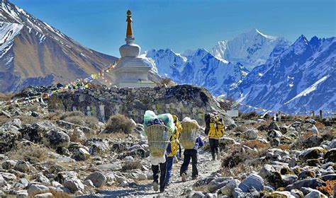 langtang valley trek difficulty, how hard, preparation, gears, guide, map