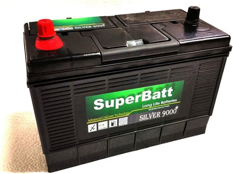 V Ah Superbatt Lm Heavy Duty Deep Cycle Leisure Marine Battery