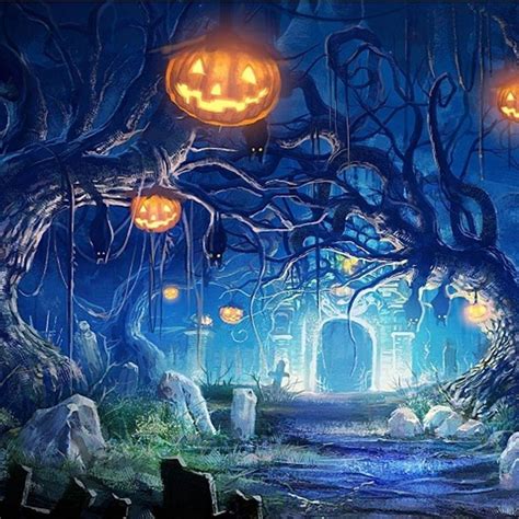 Halloween Landscape Wallpapers - Top Free Halloween Landscape ...