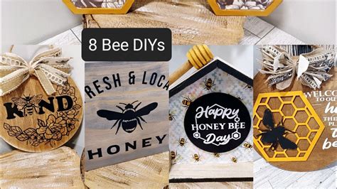 Honey Bee Dollar Tree DIYs Easy Cute YouTube