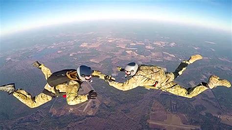 Military Halo Jump From Hh 60 Pave Hawk Gopro Footage Youtube