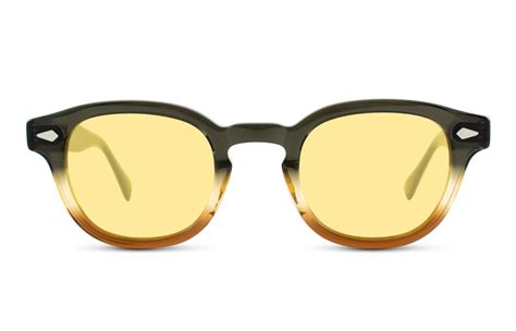 Moscot Lemtosh Grey Brown Fade Con Lenti Giallo Ocra