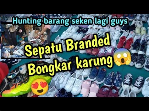 Pasar Seken Jodoh Batam Banyak Sepatu Branded Batam Viral Hunting