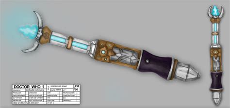 Sonic Screwdriver Concept Art by billythedalek on DeviantArt