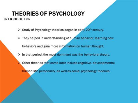 Theories of Psychology: Behavioral, Cognitive, Developmental - 2313 ...