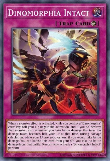 Dinomorphia Intact Yu Gi Oh Card Database Ygoprodeck