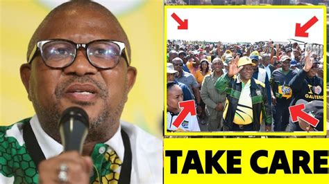 Fikile Mbalula Drops A Bombshell On Mk Party And Jacob Zuma This Afternoon See What He Said