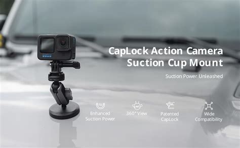 Pgytech Caplock Magnetic Action Camera Mount Compatible With Dji Osmo