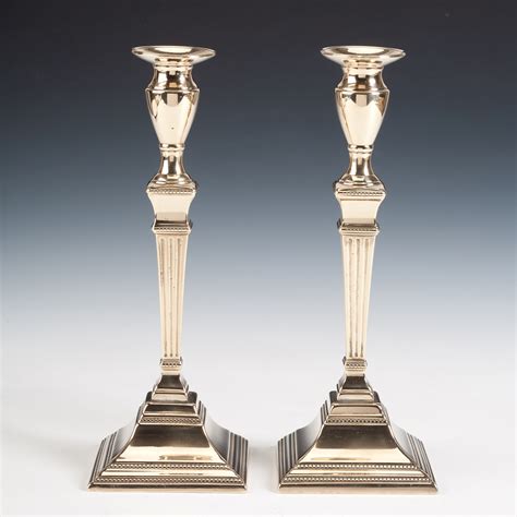 Neoclassical Candlesticks Walpole Antiques